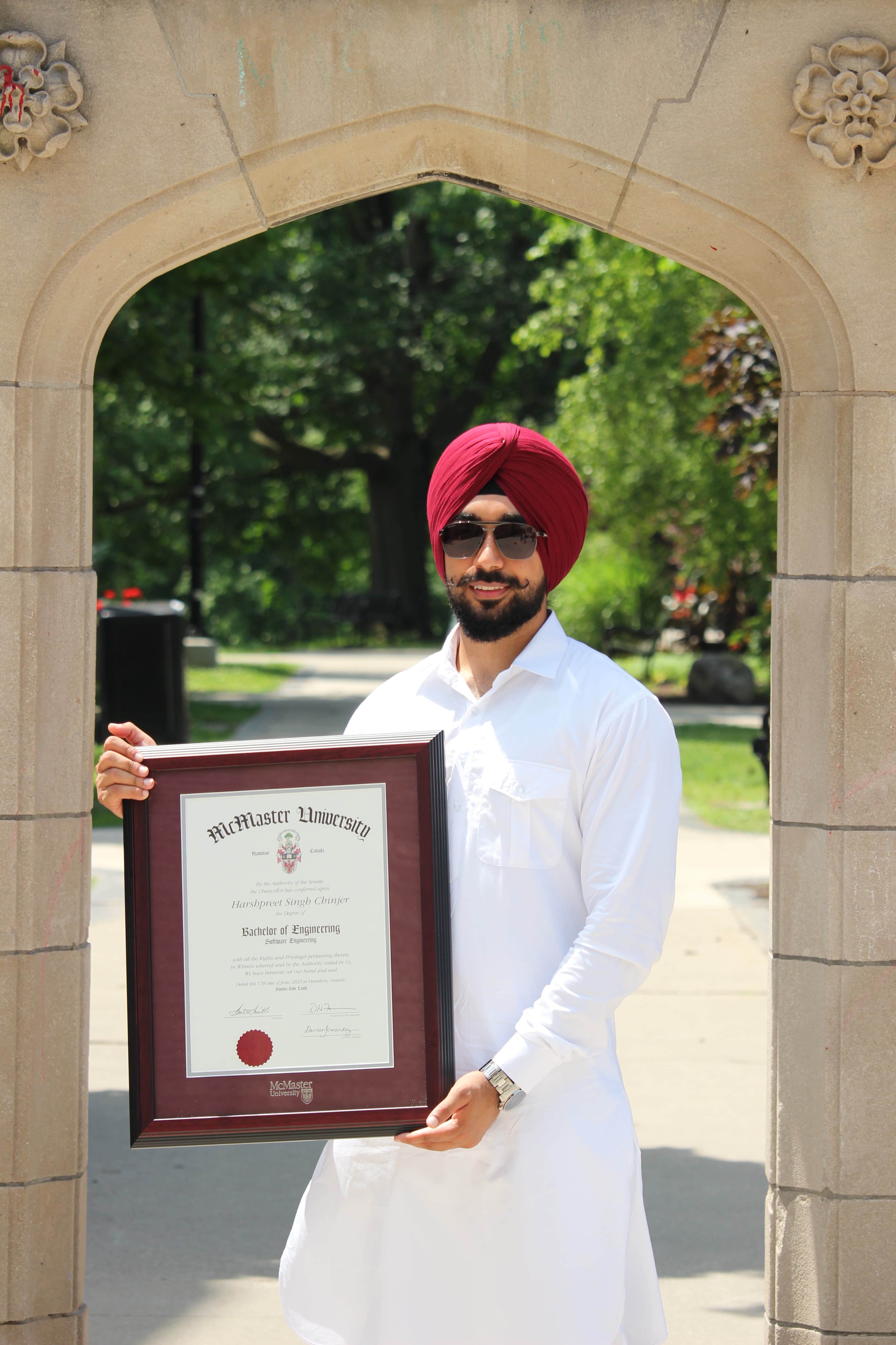 Portrait of Harsh Chinjer